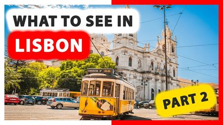 This is a thumbnail for the video: Walk through Lisbon&#39;s most iconic landmarks in 4K!