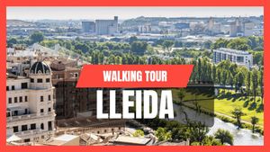 Best Walk in Lleida  |  Spain [4K]